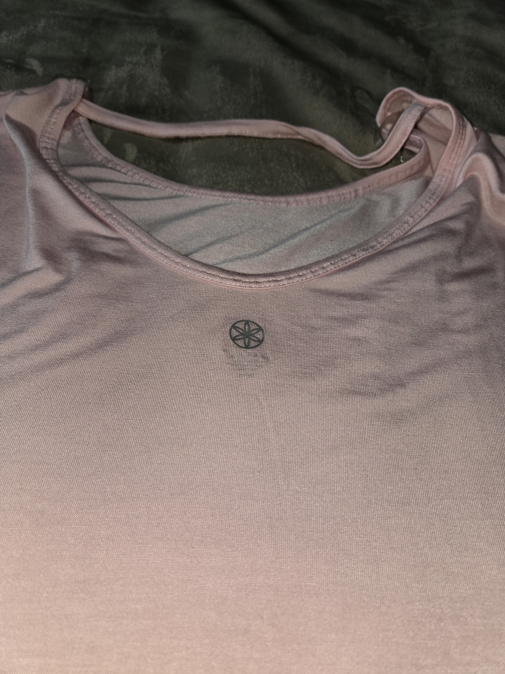 GAIAM Light Pink Layered-Hem Long Sleeve Tunic - Picture 5 of 8